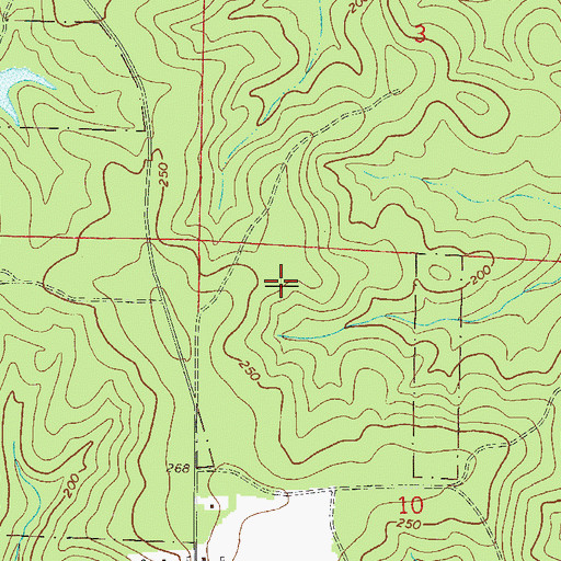 Topographic Map of Santa Maria, FL