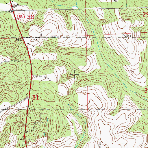 Topographic Map of Attapulgas (historical), FL
