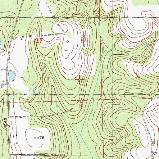 Topographic Map of Topkegaiga (historical), FL