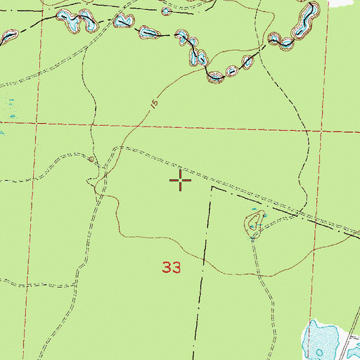 Topographic Map of San Juan de Guacara (historical), FL