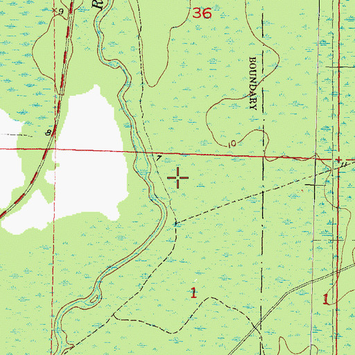 Topographic Map of Atawalia (historical), FL