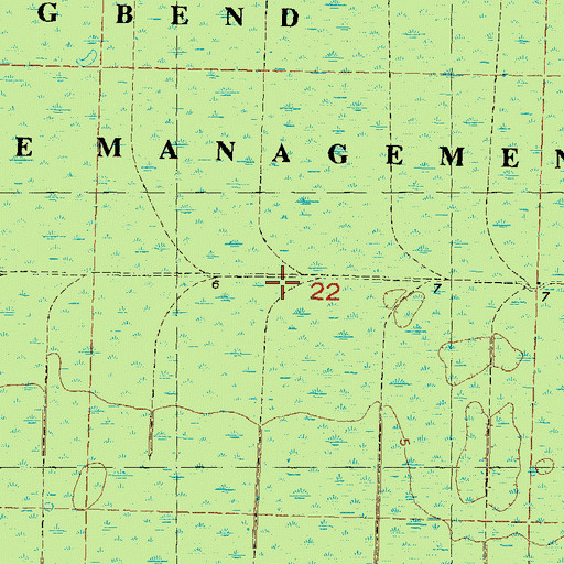 Topographic Map of Nugalla (historical), FL