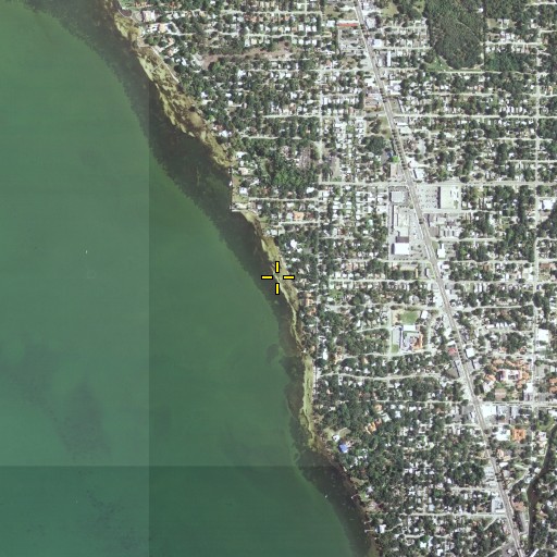 Aerial/Satellite Image of Indian Beach, FL