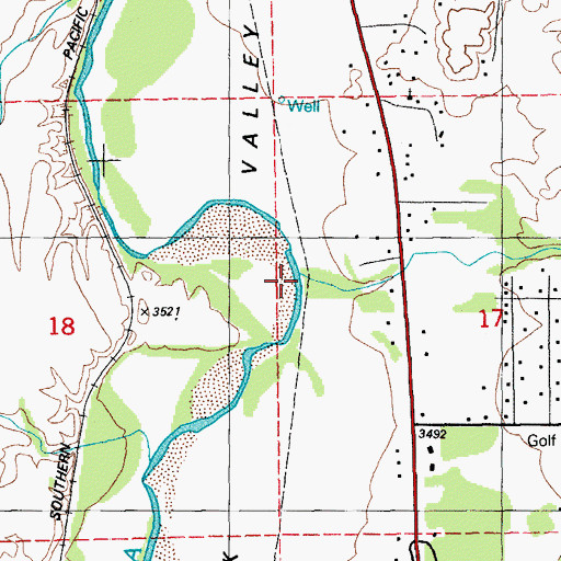 Topographic Map of Greaser Wash, AZ
