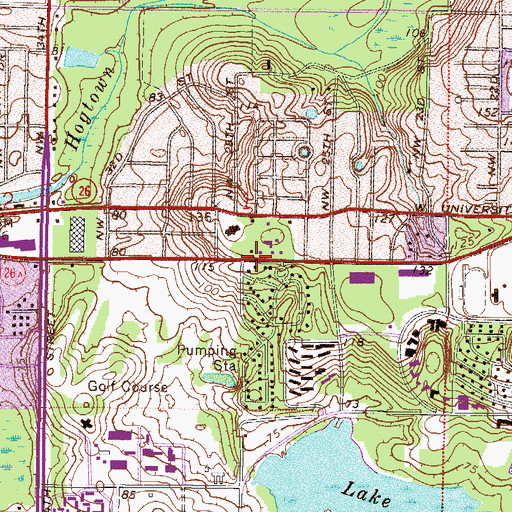 Topographic Map of Royal Park Plaza, FL