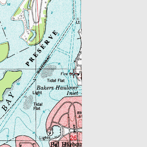 Topographic Map of Shoprite Center, FL