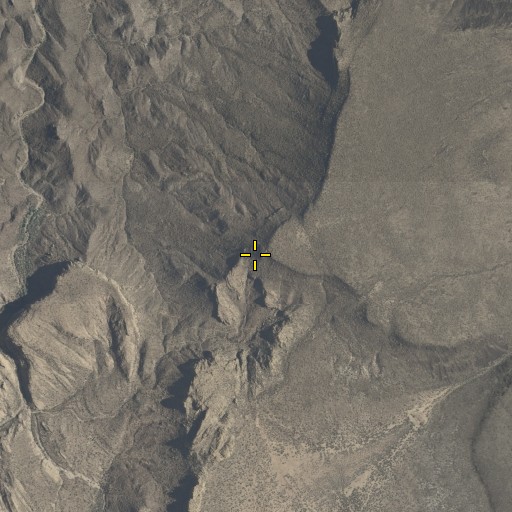 Aerial/Satellite Image of Hackberry Mesa, AZ