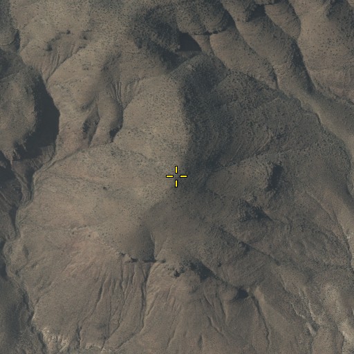 Aerial/Satellite Image of Hackberry Mountain, AZ