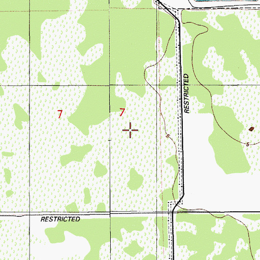 Topographic Map of Sheppard Plaza, FL