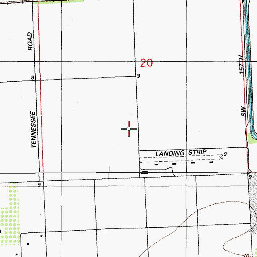 Topographic Map of The Maxx Plaza, FL