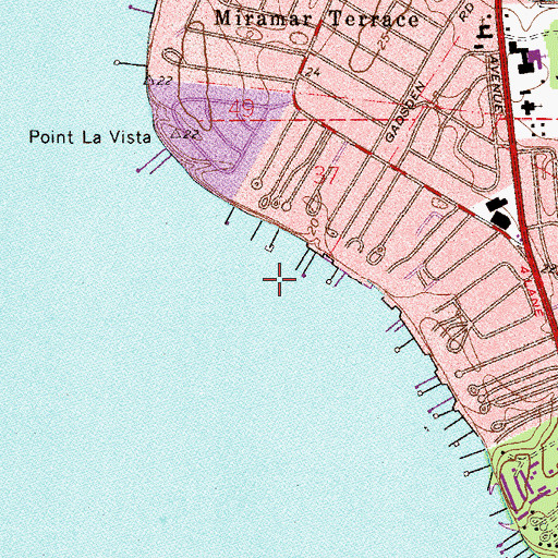 Topographic Map of Fishweir Center, FL