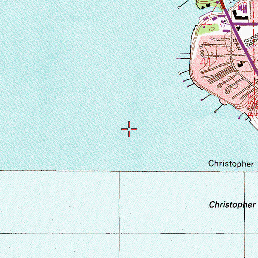 Topographic Map of James Road and 103rd Street Shopping Center, FL
