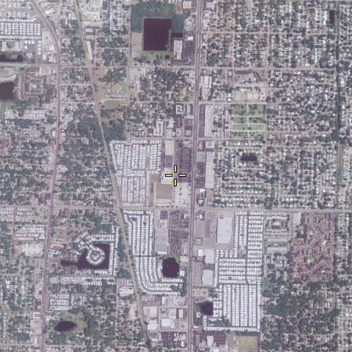 Aerial/Satellite Image of Sunshine Mall, FL