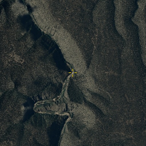 Aerial/Satellite Image of Hamilton Crossing, AZ