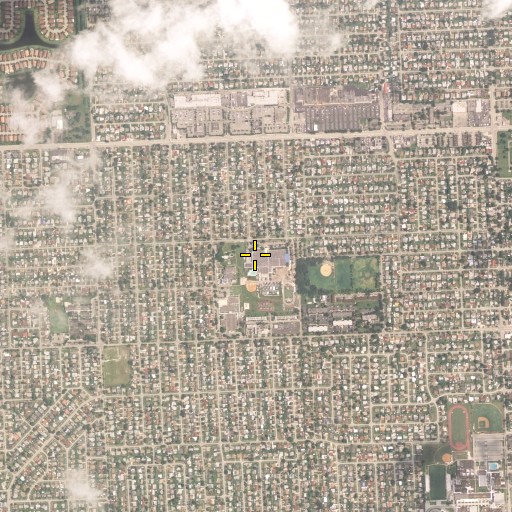 Aerial/Satellite Image of Apollo Middle School, FL