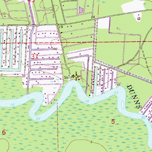 Topographic Map of Sutherlands Still, FL