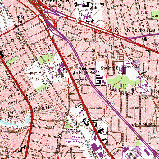 Topographic Map of Philips, FL