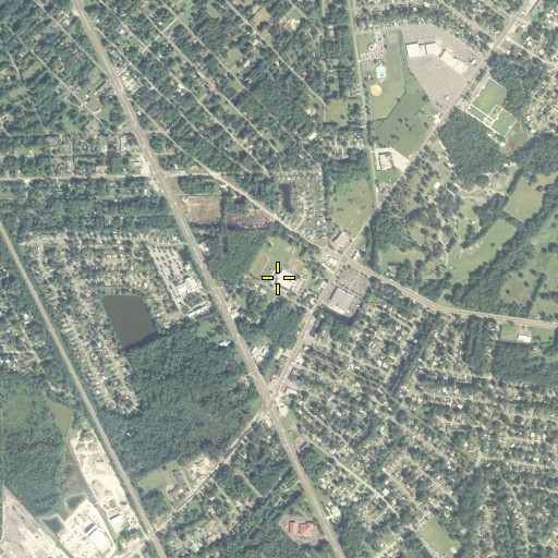 Aerial/Satellite Image of S A Hull Elementary School, FL