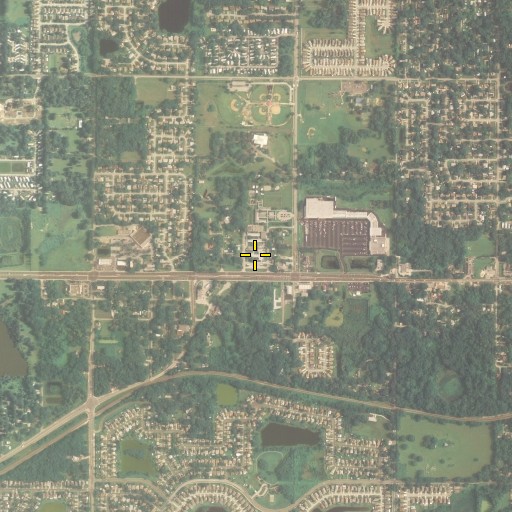 Aerial/Satellite Image of Mango Elementary School, FL