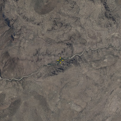 Aerial/Satellite Image of Clark Spring, AZ