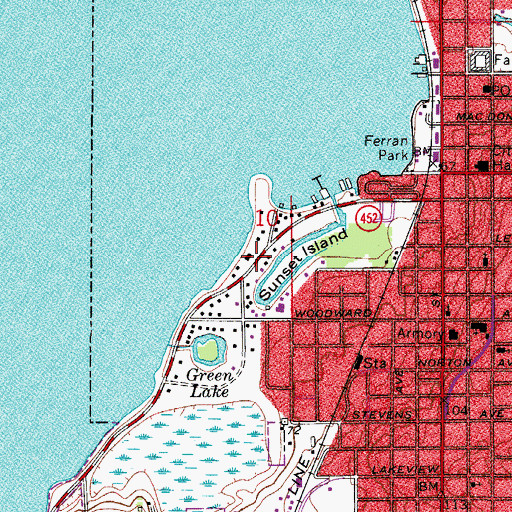 Topographic Map of Lymnology Lab, FL