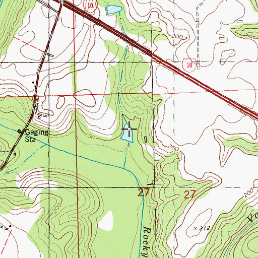 Topographic Map of A S T Kraysland Pond, FL