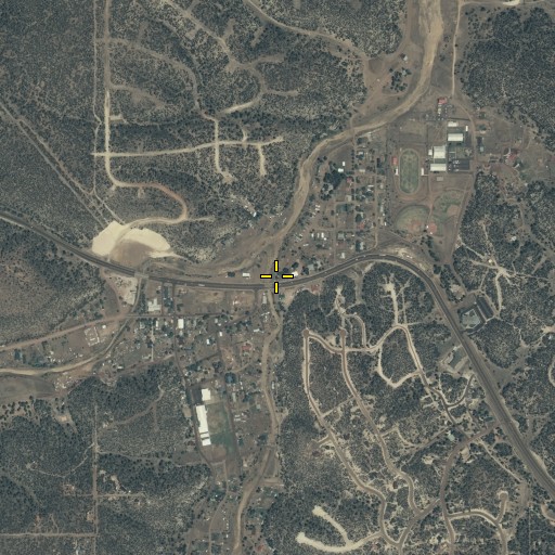 Aerial/Satellite Image of Heber, AZ