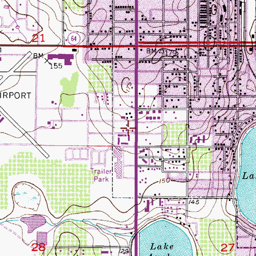 Topographic Map of Florida Alcoholism Treatment Center, FL