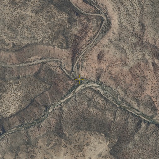 Aerial/Satellite Image of Hell Canyon, AZ