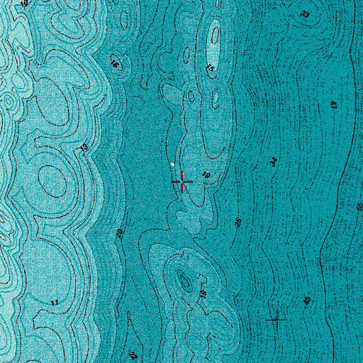 Topographic Map of Boca Raton Elementary School, FL