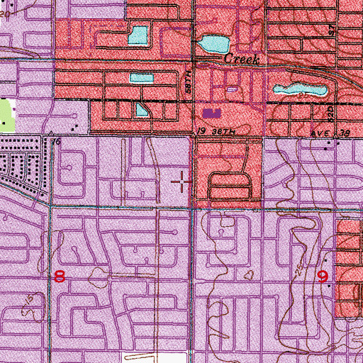 Topographic Map of Westgate Elementary School, FL