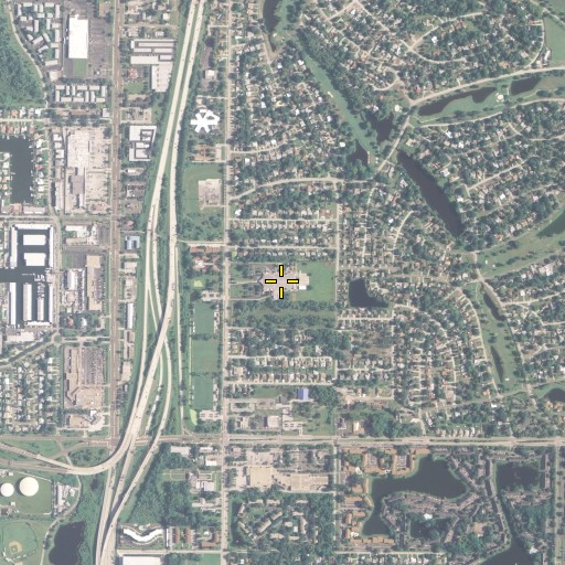 Aerial/Satellite Image of Maximo Elementary School, FL