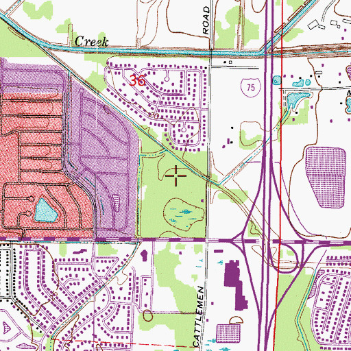 Topographic Map of Doctors Hospital of Sarasota, FL