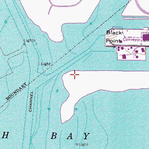 Topographic Map of Pendola Point, FL