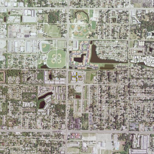 Aerial/Satellite Image of Tuttle Elementary School, FL