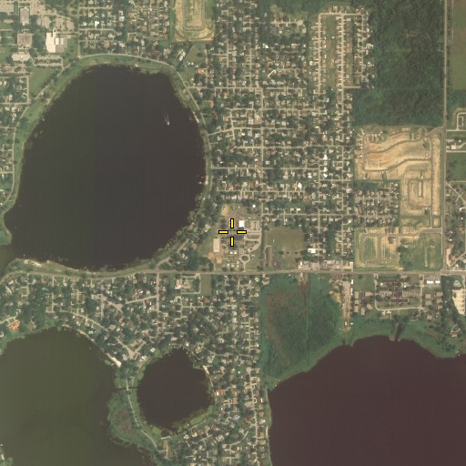Aerial/Satellite Image of Elbert Elementary School, FL