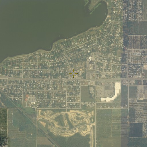 Aerial/Satellite Image of Hillcrest Elementary School, FL