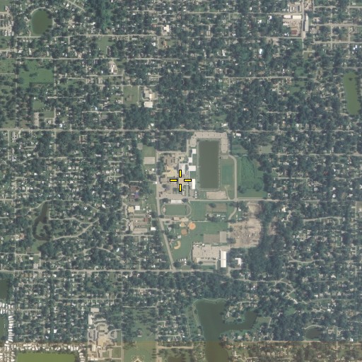 Aerial/Satellite Image of Bartow Senior High School, FL