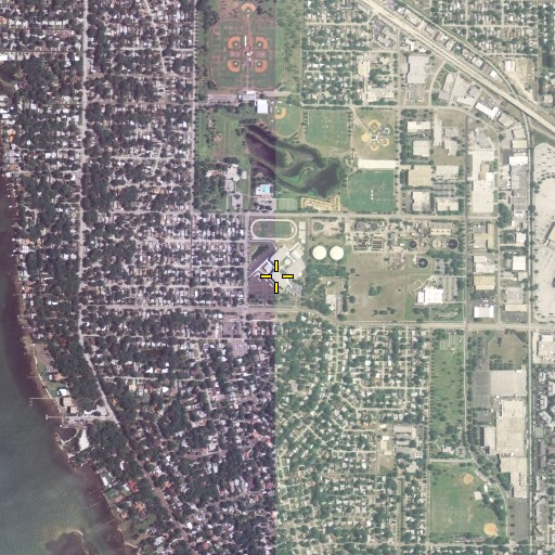 Aerial/Satellite Image of Azalea Middle School, FL