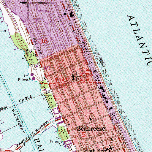 Topographic Map of Riverview Learning Center, FL