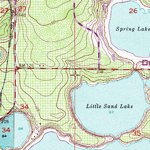 Topographic Map of Good Samaritan Chapel, FL