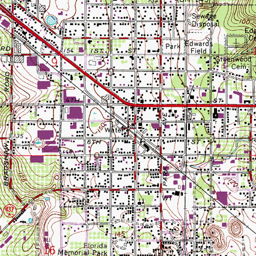Topographic Map of Church of God Prophecy-Apopka, FL