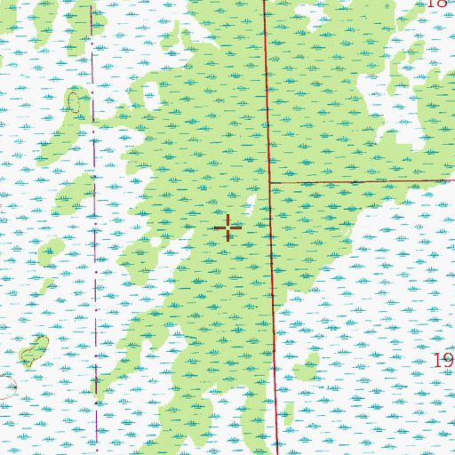 Topographic Map of Holden Park Brethren in Christ Church, FL