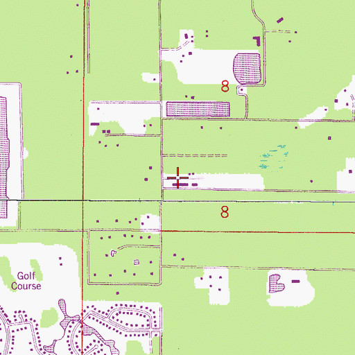 Topographic Map of Sunrise Academy, FL