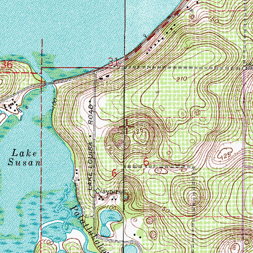 Topographic Map of Grace Covenant Presbyterian Church, FL