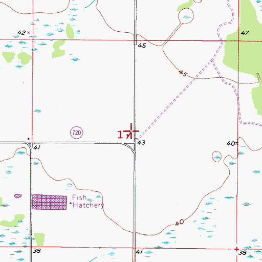 Topographic Map of Lykes Lookout Tower, FL