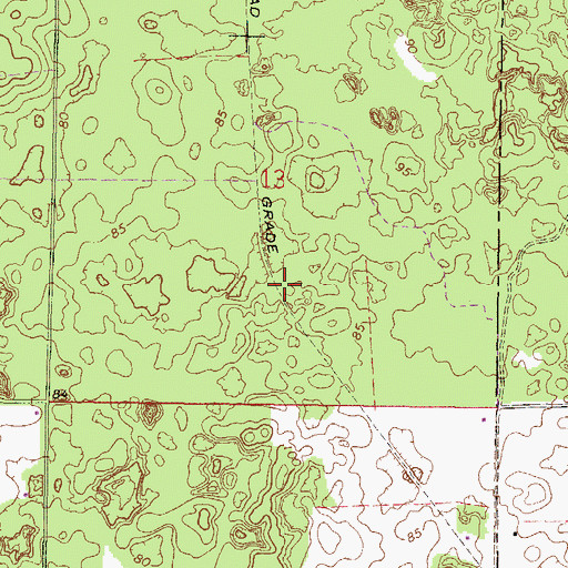 Topographic Map of Thames Junction (historical), FL