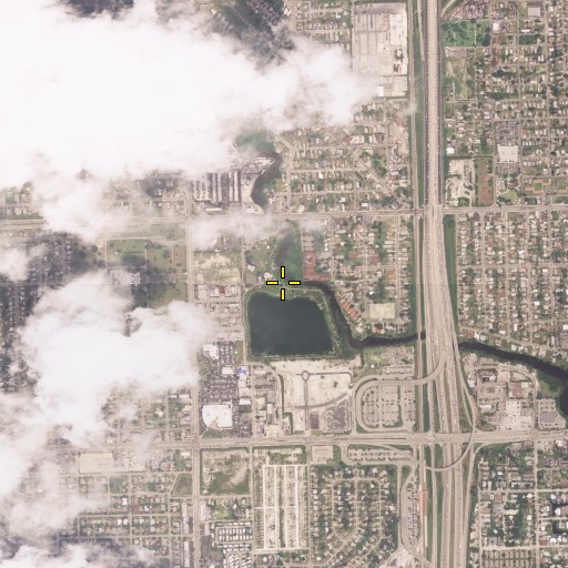 Aerial/Satellite Image of Delevoe Park, FL