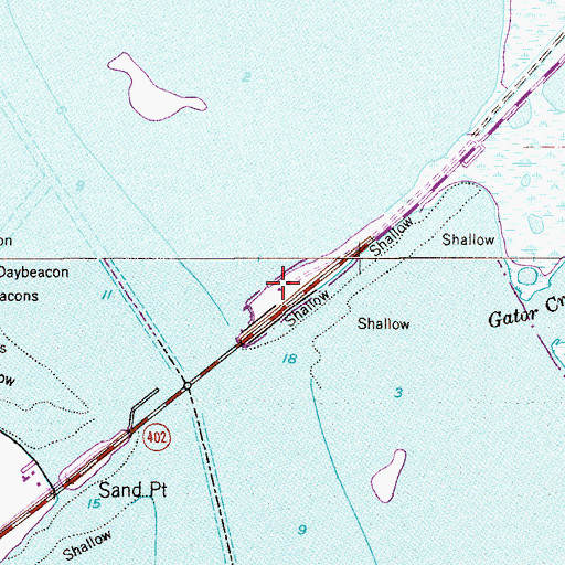 Topographic Map of Parrish Park, FL