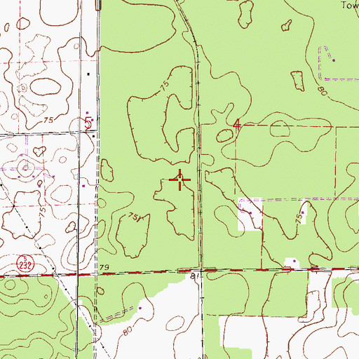 Topographic Map of African Methodist Episcopal Church, FL